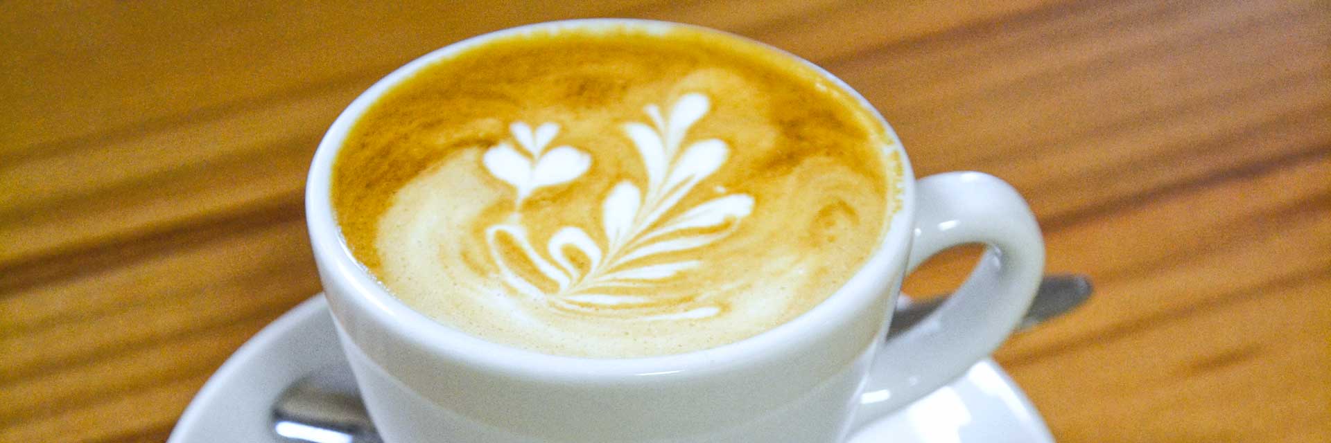 mokka makan Latte Art